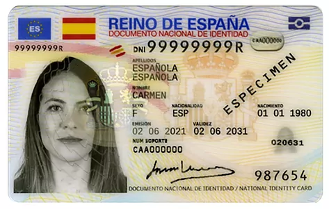 Electronic DNI