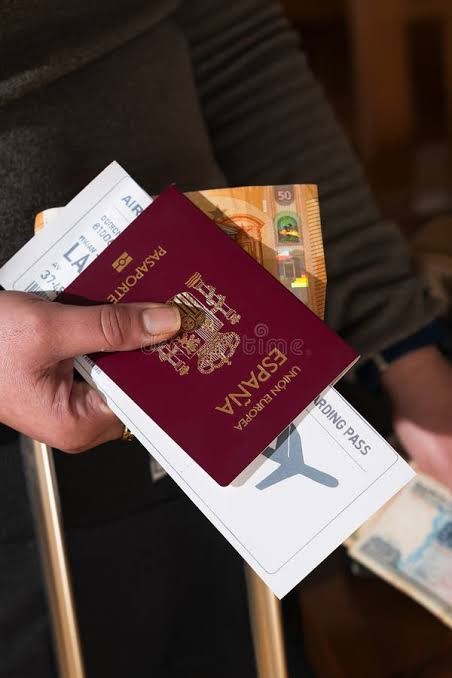 Spanish passport sample